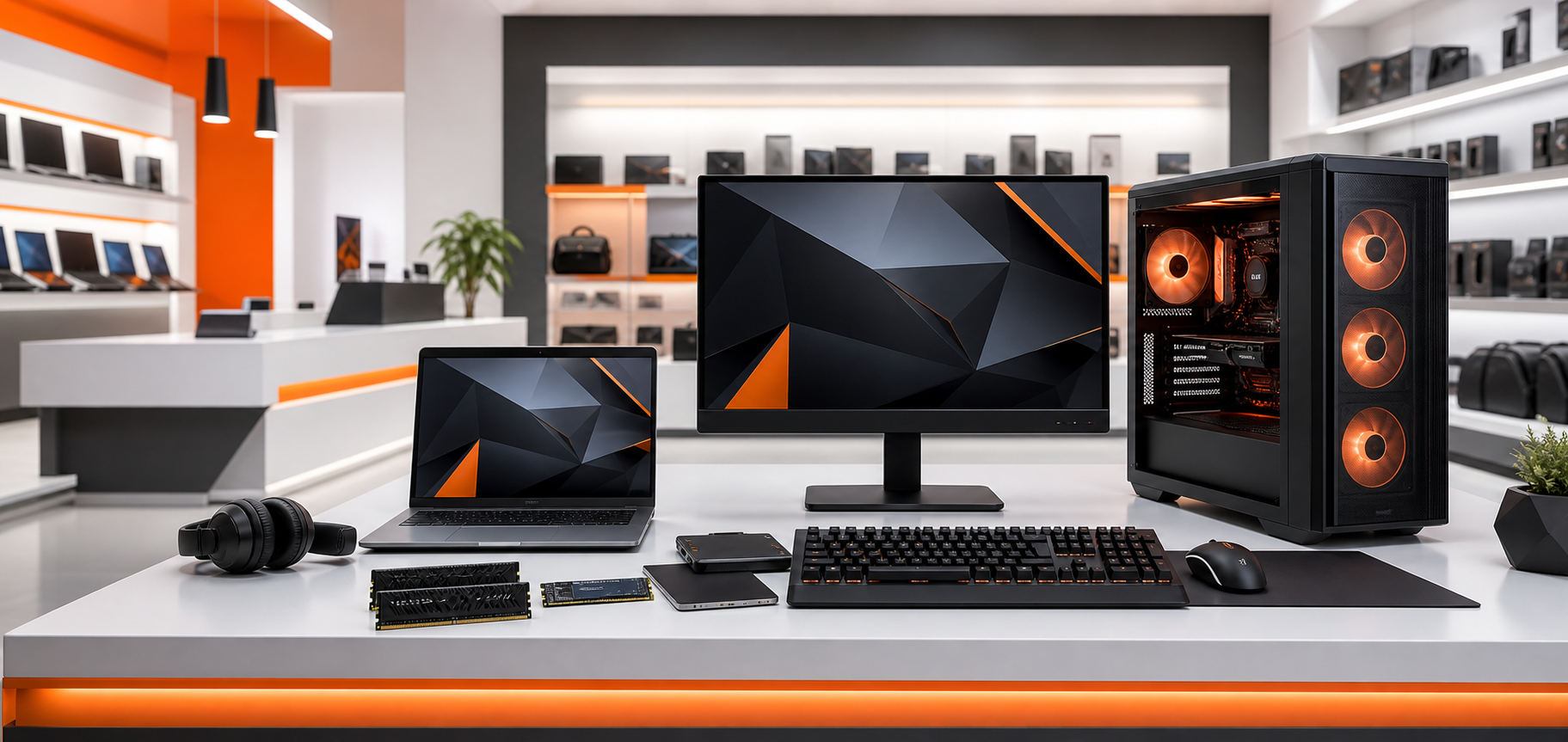 Desktop Computer Setup Package