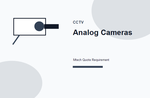 Analog Cameras