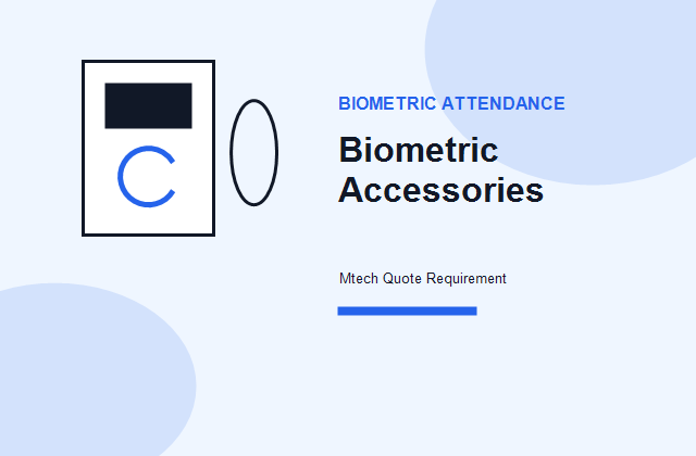 Biometric Accessories