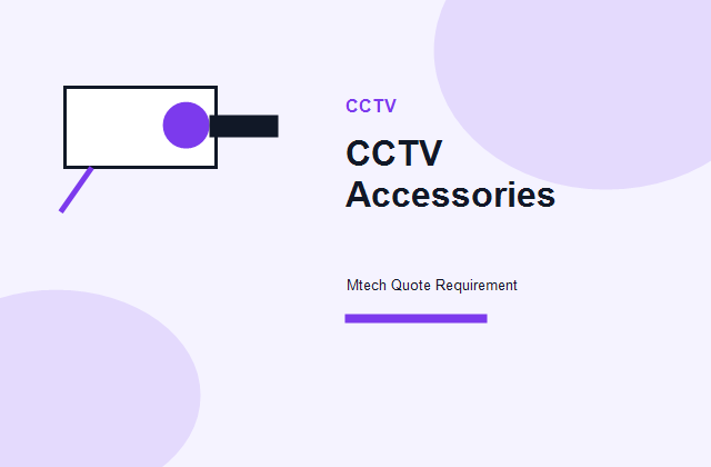 CCTV Accessories