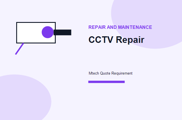 CCTV Repair