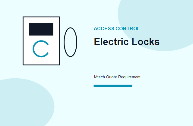 Electric Locks