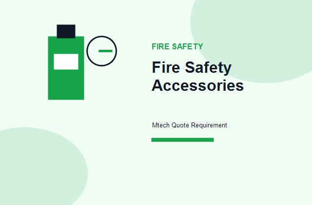 Fire Safety Accessories