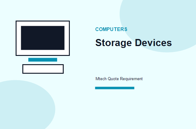 Storage Devices