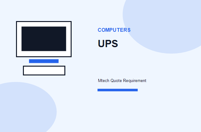 UPS