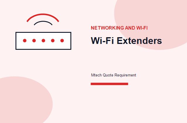 Wi-Fi Extenders